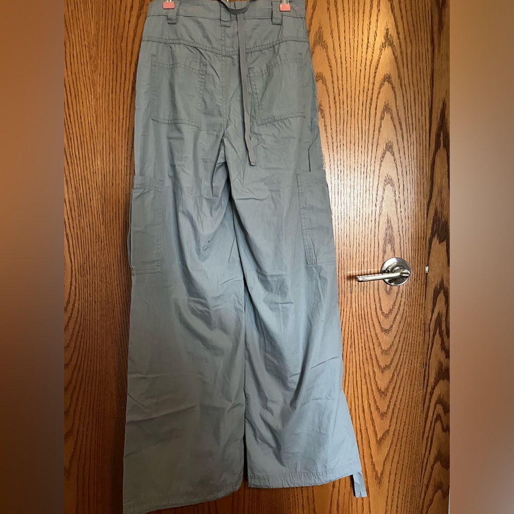 Grey cargo pants